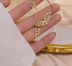 Gold Leaf Ear Cuff