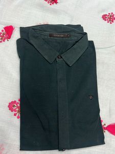 Green Half Sleeves Shirt