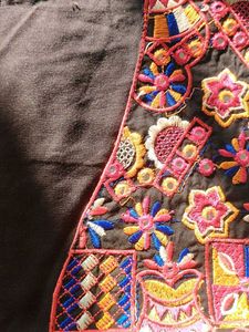 Embroidered Jacket Multicolored