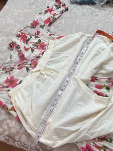 Floral Print Pant Kameez Suit