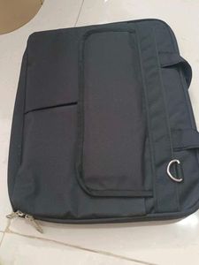 Sleek Black Messenger Bag