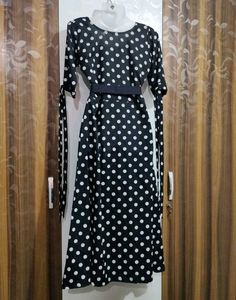 Polka Dot Midi Dress