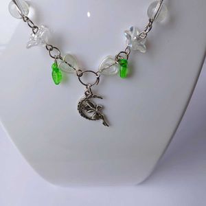 Fairycore White Neck Piece