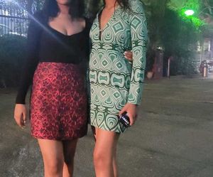 Mango Green Dress