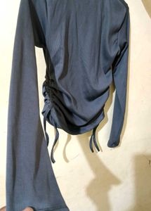 Ribbed Long Sleeve Top