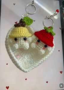 Cute Crochet Keychains