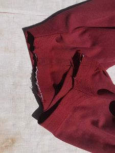Red Suit with Accent