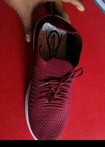 Maroon Sneakers