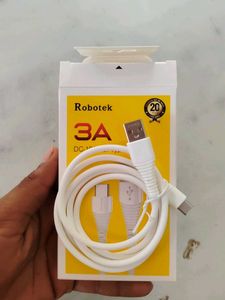 Robotek 3A Fast Charging Data Cable Type C