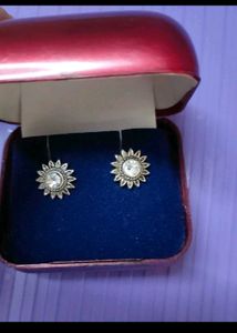 Combo Of 2 Silver Look Alike Earrings