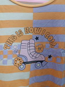 Retro Roller Skate Graphic Tee