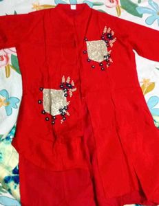 Red Kurta &amp; skirt Set🥳🥳🥳🥳🥳