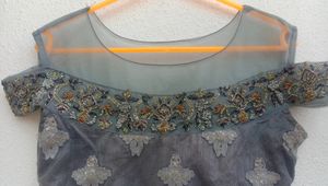 Grey Lehenga