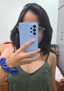 Olive Green Button-Front Cami