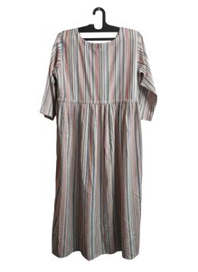 Striped Midi Dress
