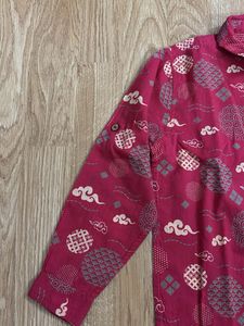 Kids Cute Printed Red Shirt