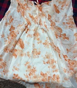 Floral Print kaftan dress