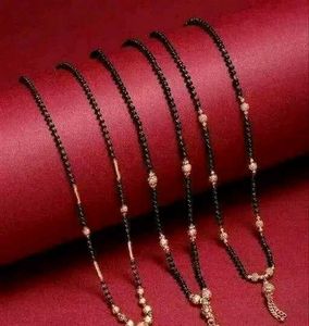 Celebrity Look Wear Black Beats Chains Pack Of 3