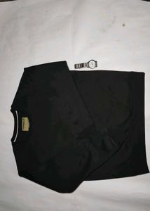 Comeco Black Crewneck Sweatshirt