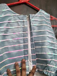 Girls' Elegant Ethnic Gown