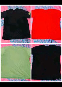 Combo Of 4 Tshirt For 7 To 8 Year