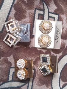 Pack Of 4 Earrings For Every Occasion