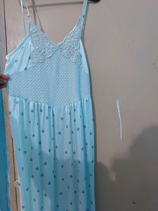 Beautiful Satin NIGHTROBE With GOWN
