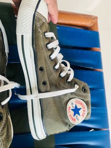 Converse Olive Green  High Tops