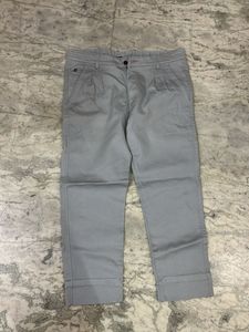 Grey Casual Pants