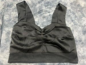 Black Crop Top From Urbanic