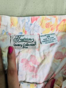 Floral Print Shorts