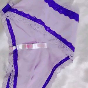Lace Trim Thong panty