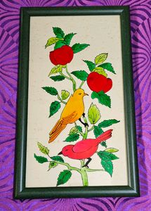 Glass Painting With Premium Quality Frame