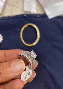 Solitaire Ring With Signity Stone