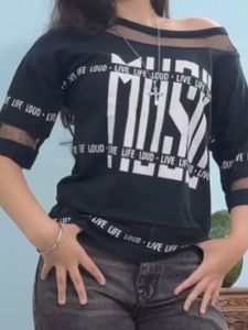 UMM Italian Top Streetwear Korean Style Net Lacing