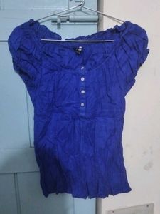 Navy Blue Top