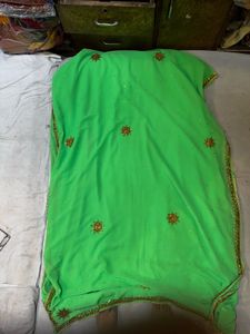 Gorgeous Green Indian Saree
