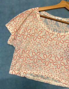 Floral Print Crop Top