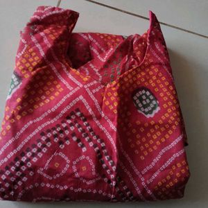 Bandhani Print Kurta