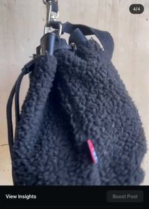 Woollen sling bag