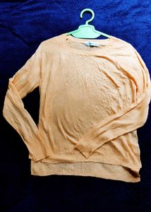 Peach Long Sleeve Top
