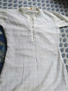 Elegant Office Girly Kurti&#39;s( With Jeans)- 3 Set