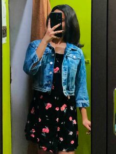 Floral Print Mini Dress