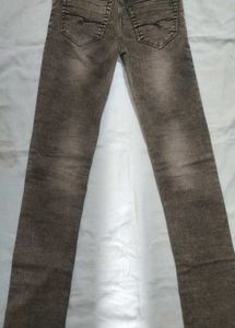 Brownish Grey Slim Jeans