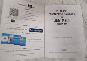 14 Years Chapterwise Solutions for JEE MAIN