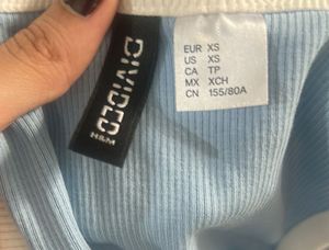 H&amp;M Blue Bodycon Dress