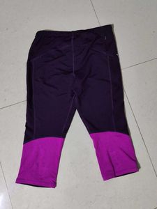 💜New Balance Crop Leggings Running Purple