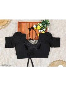 Black Designer Blouse