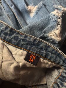 Ripped Denim Jeans