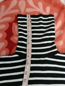 Black And White Lining Sweater